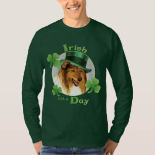 Camiseta Rua, Patrick's Day Collie