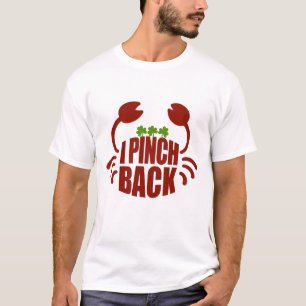Camiseta Rua Patrick's I Pinch Back Red Crab, ZFJ T-Shirt