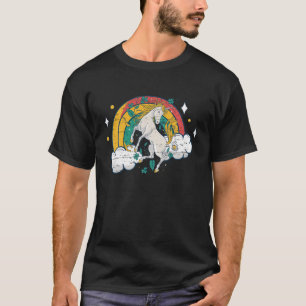 Camiseta Rua.Patrick'S Patricks Day Irish Unicorn Lucky Rai