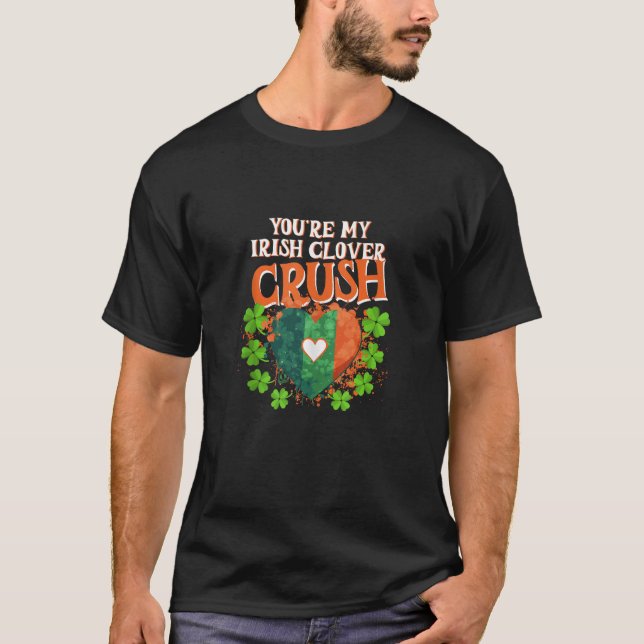 Camiseta Rua Pats Design, você é minha escova irlandesa (Frente)