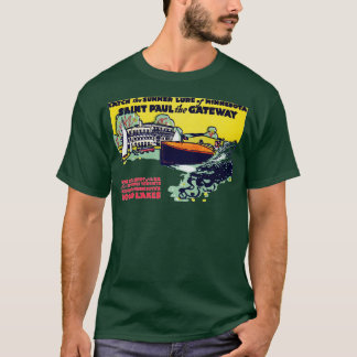 Camiseta rua Paul Minnesota dos anos 30