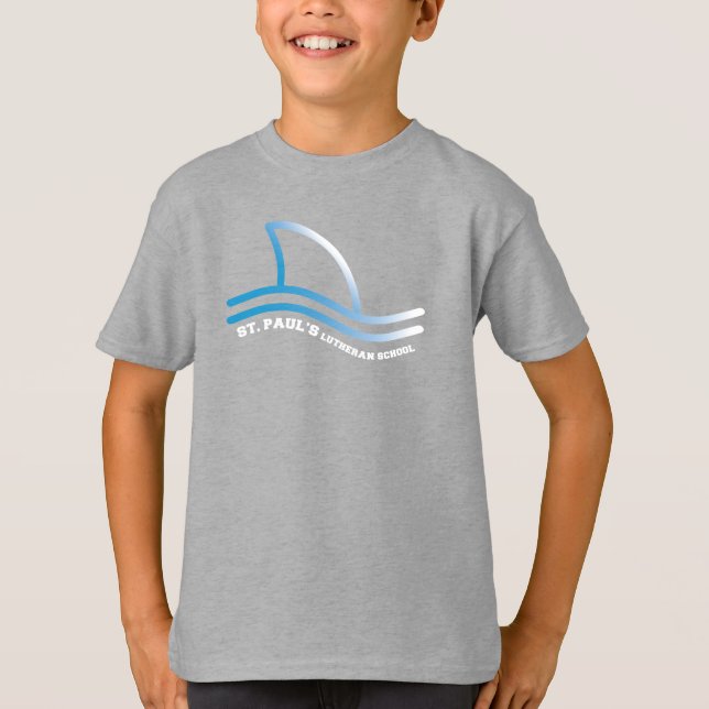 Camiseta Rua Paul School Shark Fin (Frente)