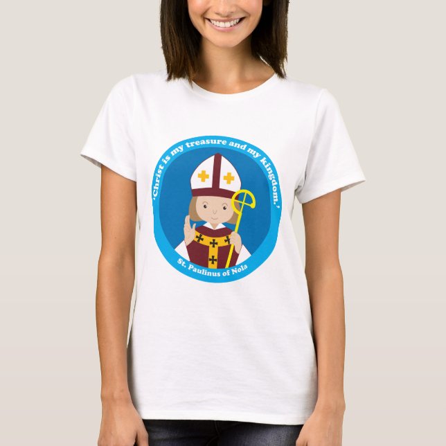 Camiseta Rua. Paulinus of Nola (Frente)