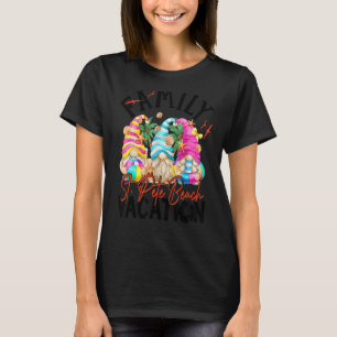 Camiseta Rua Pete Beach Florida Gnomo Matching Summer Vacat