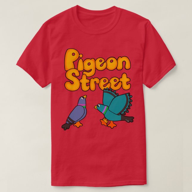 Camiseta Rua Pigeon (Frente do Design)