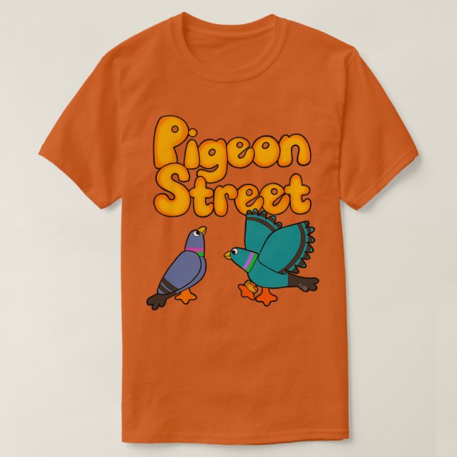 Camiseta Rua Pigeon (Frente do Design)