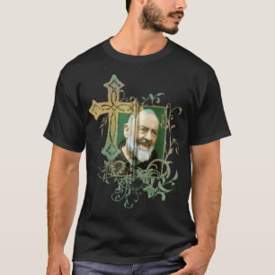 Camiseta Rua Pio Prayer Cruz Católicos Santos Sagrados Vi