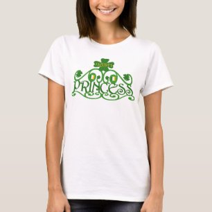 Camiseta Rua princesa irlandesa. T-Shirt do dia de Patrick