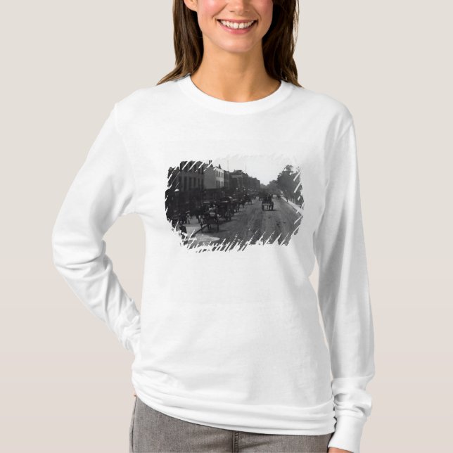 Camiseta Rua principal de Kensington, Londres (Frente)