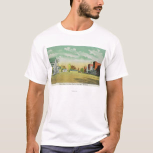 Camiseta Rua principal que olha NorthSheridan, TA
