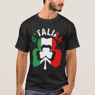 Camiseta Rua Saint Patricks Day Irish Italiano O'talian