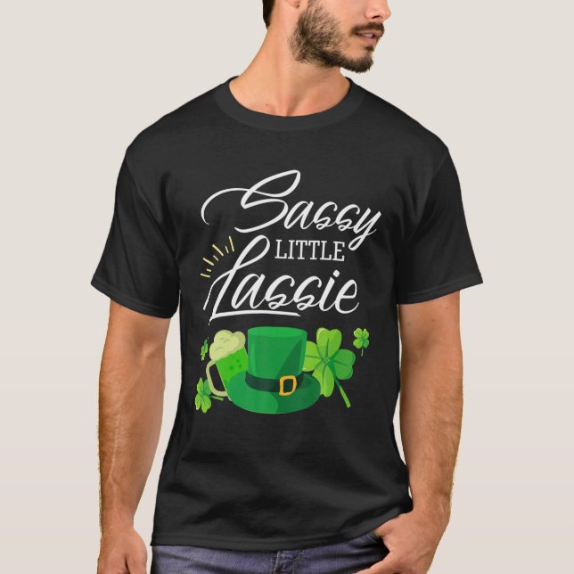 Camiseta Rua Sassy Little Lassie. (Frente)
