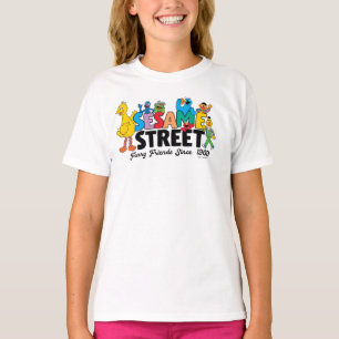 Camiseta Rua Sésamo Amigos De Furto Desde 1969