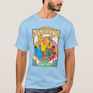 Camiseta Rua Sésamo Amigos de vizinhança