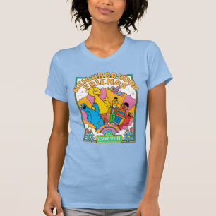 Camiseta Rua Sésamo   Amigos de vizinhança