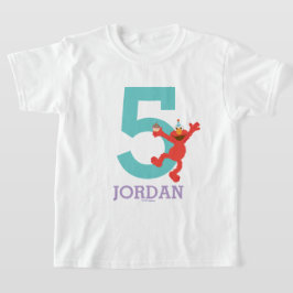 Camiseta Rua Sésamo | Aniversário de Elmo - Confetti 5