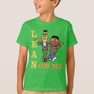 Camiseta Rua Sésamo Bert & Ernie Lean on Me