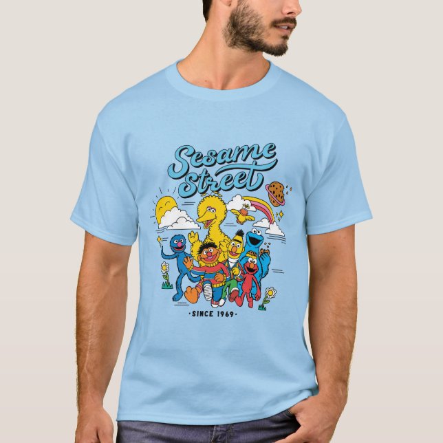 Camiseta Rua Sésamo | Desde 1969 (Frente)