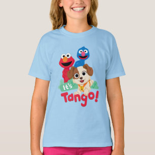 Camiseta Rua Sésamo É Tango com Elmo & Grover