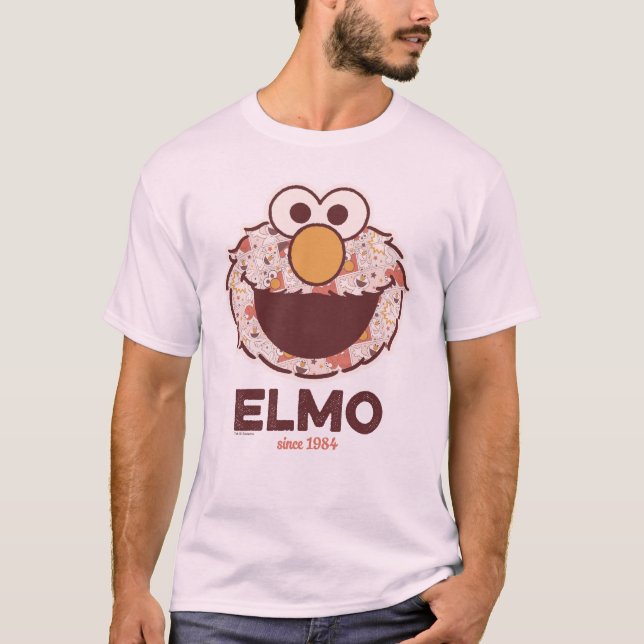 Camiseta Rua Sésamo | Elmo Desde 1984 (Frente)