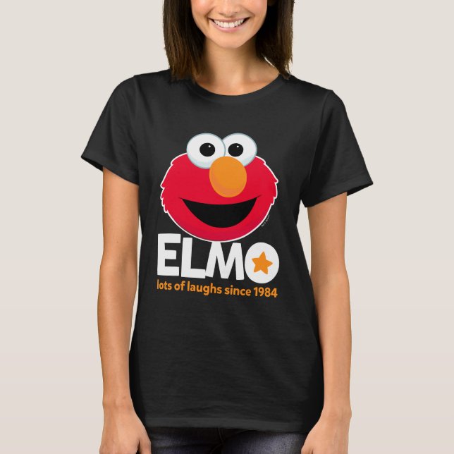 Camiseta Rua Sésamo | Elmo Muitas filhas desde 1984 (Frente)