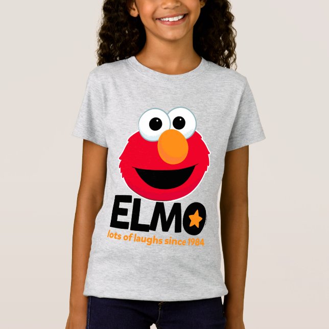 Camiseta Rua Sésamo | Elmo Muitas filhas desde 1984 (Frente)