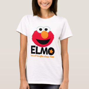 Camiseta Rua Sésamo   Elmo Muitas filhas desde 1984