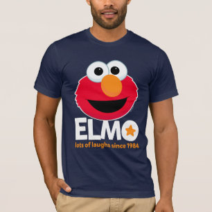 Camiseta Rua Sésamo Elmo Muitas filhas desde 1984