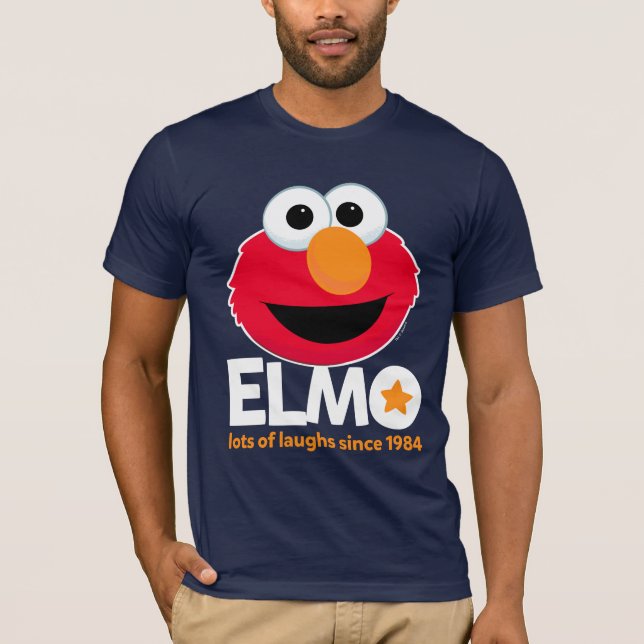 Camiseta Rua Sésamo | Elmo Muitas filhas desde 1984 (Frente)