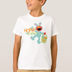 Camiseta Rua Sésamo - Elmo Páscoa de lúpulo
