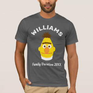 Camiseta Rua Sésamo   Férias Familiares Bert
