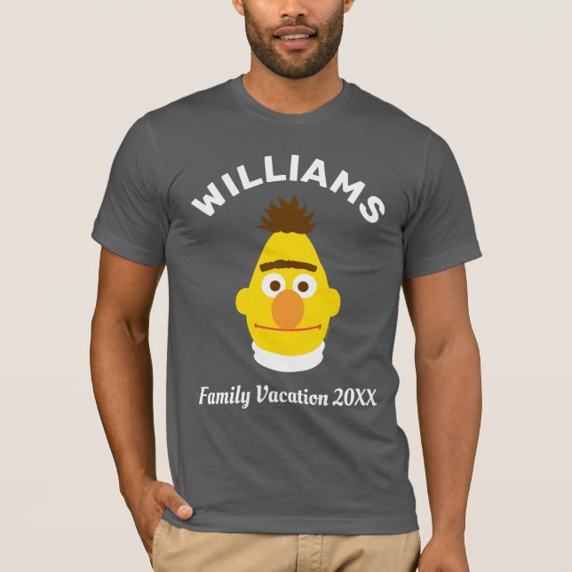 Camiseta Rua Sésamo | Férias Familiares Bert (Frente)