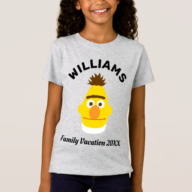 Camiseta Rua Sésamo | Férias Familiares Bert (Frente)