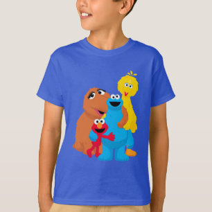 Camiseta Rua Sésamo Grupo Hug