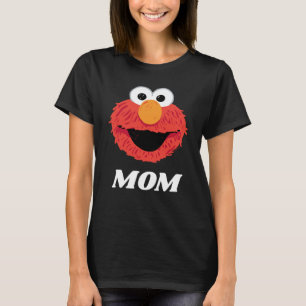 Camiseta Rua Sésamo Mãe Elmo