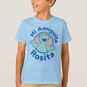 Camiseta Rua Sésamo Mi Amiguita Rosita