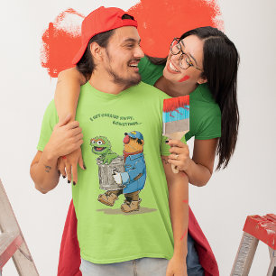 Camiseta Rua Sésamo   Oscar e Bruno o Lixo