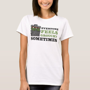 Camiseta Rua Sésamo Oscar o Grouch se sente lacrado
