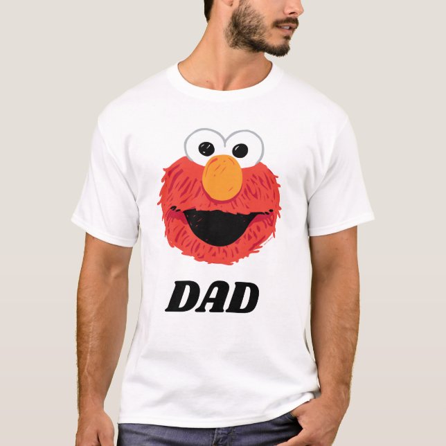 Camiseta Rua Sésamo | Pai Elmo (Frente)
