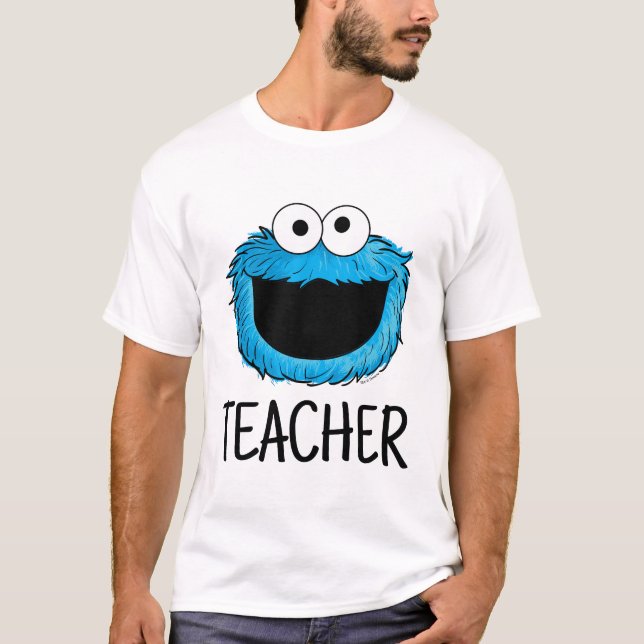 Camiseta Rua Sésamo | Professor de Monstro das Bolachas (Frente)