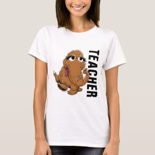 Camiseta Rua Sésamo Professora Vintage Snuffy
