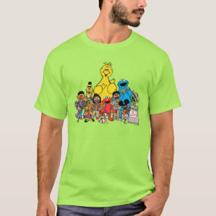 Camiseta Rua Sésamo   Sesame Pals Saindo
