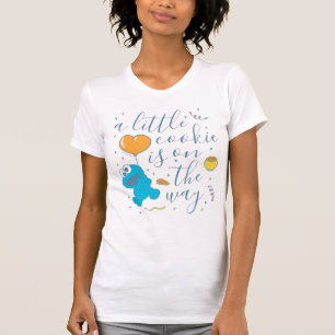 Camiseta Rua Sésamo Um Pequeno Biscoito está a caminho