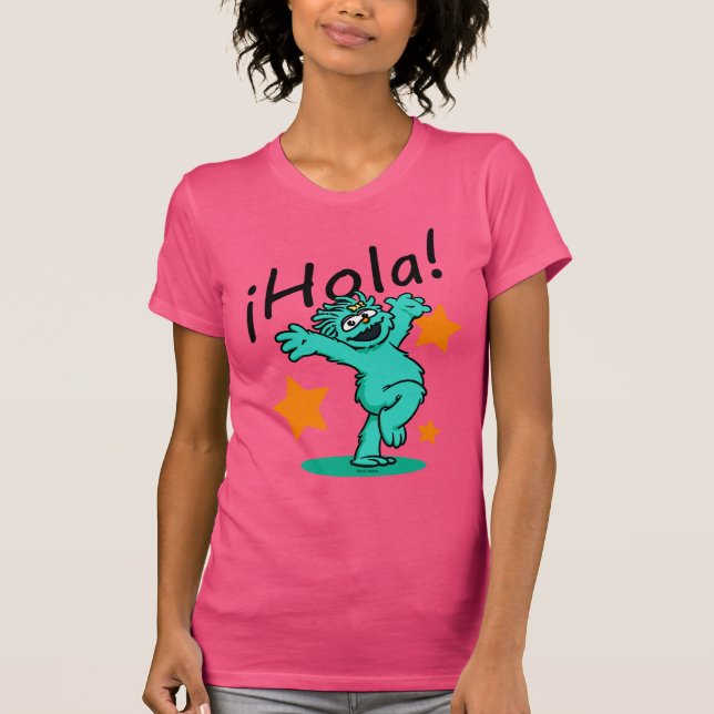 Camiseta Rua Sésamo | Wha! Rosita (Frente)