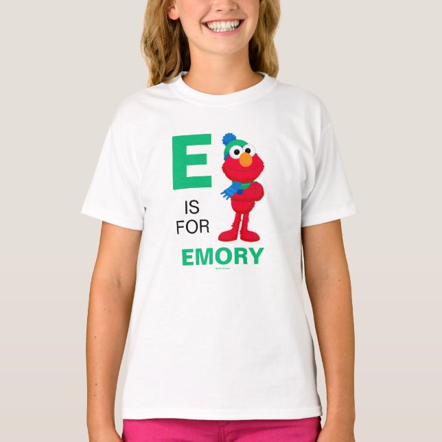 Camiseta Rua Sésamo | Winter Elmo (Frente)
