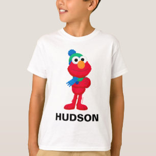 Camiseta Rua Sésamo   Winter Elmo