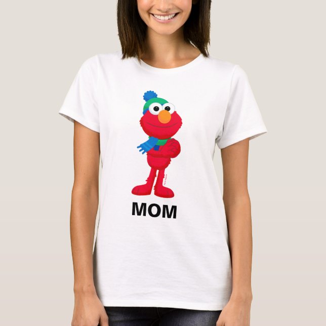 Camiseta Rua Sésamo | Winter Elmo (Frente)