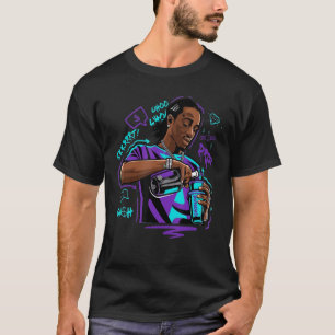 Camiseta Rua Style Man Bebe Algo Collab Calçados Booz