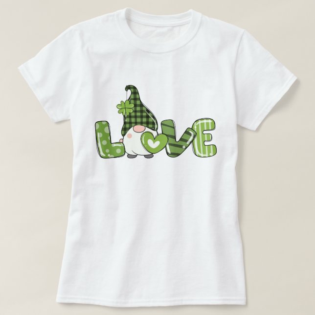 Camiseta Rua, T-Shirt do Dia de Patrick (Frente do Design)