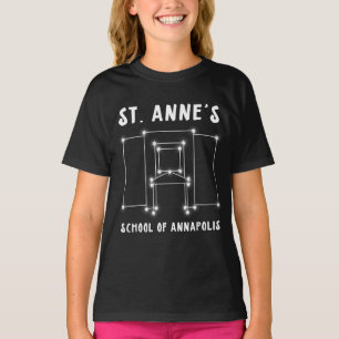 Camiseta Rua, Tee de Constelação de Anne